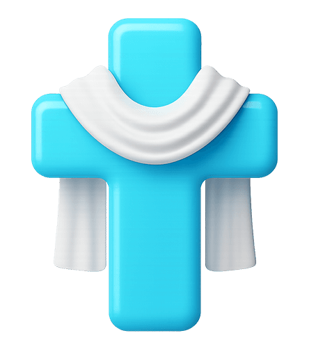 Kega Gereja Anak Sign of Criss Cross